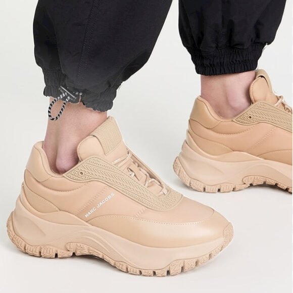 NWT!NEW! Marc Jacobs The Lazy Runner - Camel/ Unisex -Size: 40, 42, 44, 45 - Picture 7 of 15